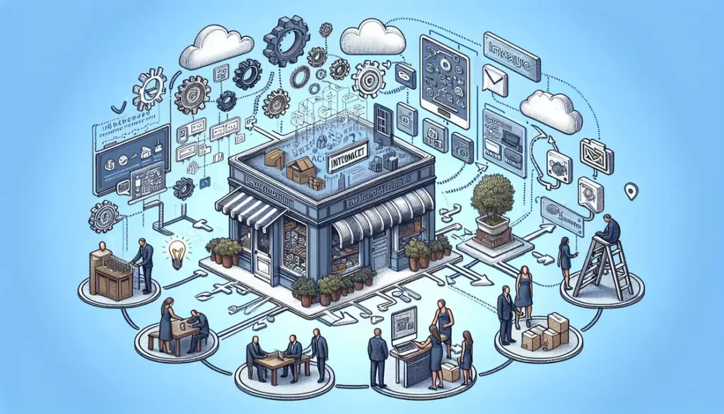 Imagem relacionada à integração com marketplaces, mostrando vantagens e desafios.
