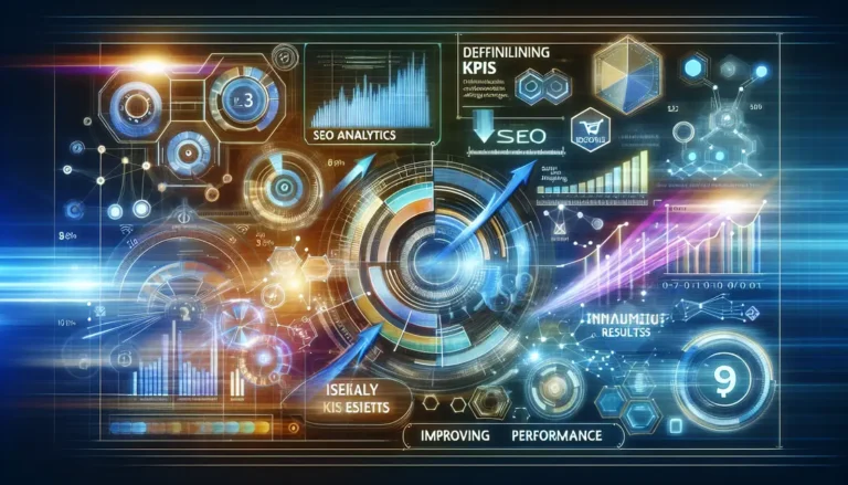 Imagem de uma pessoa definindo metas e KPIs em um quadro branco para otimizar ações digitais