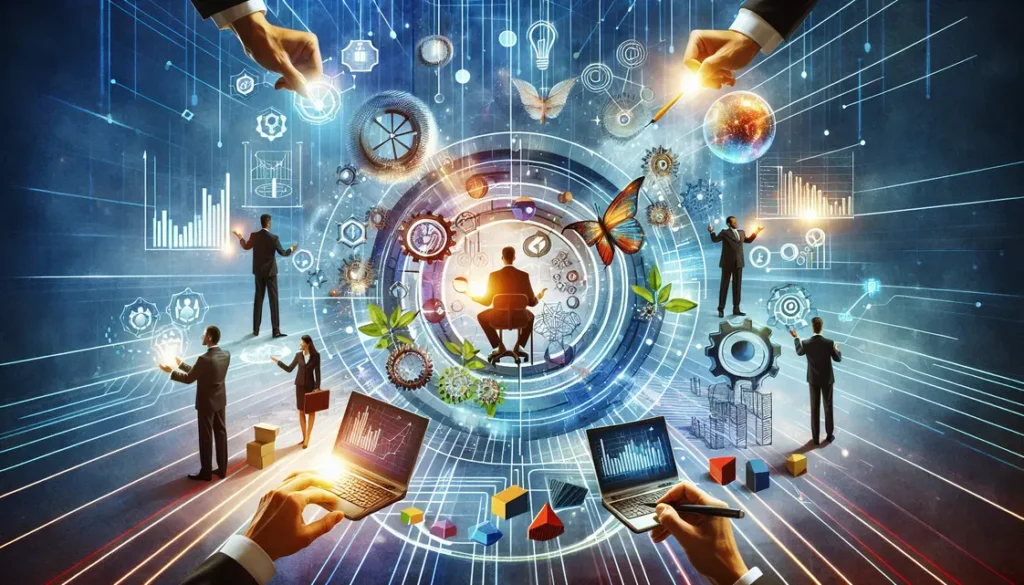 Imagem de alinhamento entre Tecnologia da Informação e negócios com consultoria tecnológica