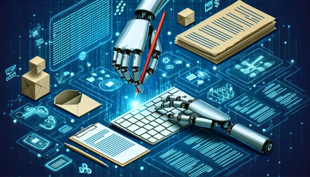 Infográfico sobre RPA melhorando a produtividade com automação robótica